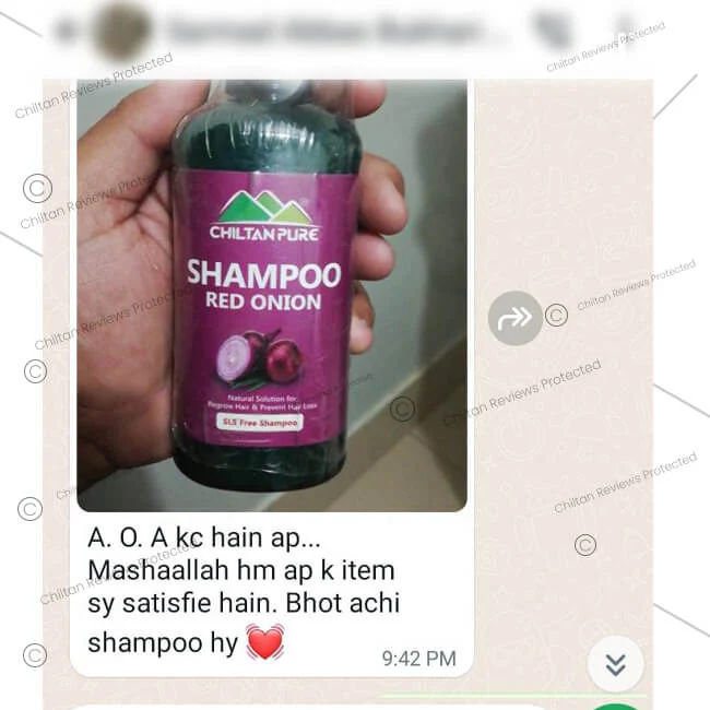 Red Onion Shampoo 🧅 Natural Solution for Regrow Hair & Prevent Hair Loss 100% Results - Image 4