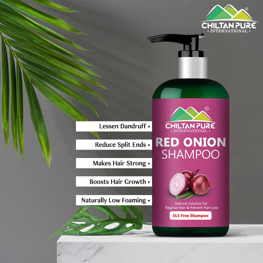 Red Onion Shampoo 🧅 Natural Solution for Regrow Hair & Prevent Hair Loss 100% Results - Image 6