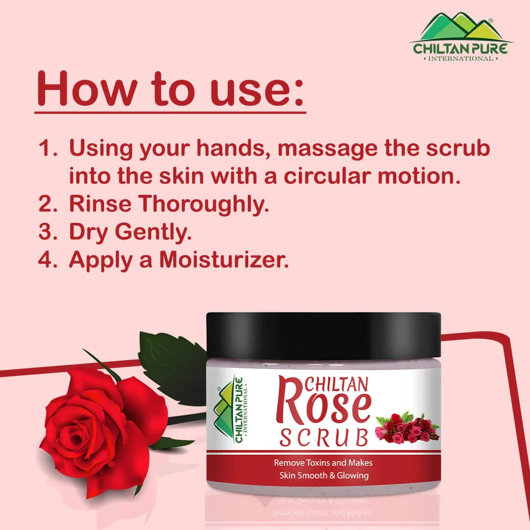 Rose Face & Body Scrub – Gentle Smoothing Face Scrub – Exfoliate & Moisturize Skin, Good For All Skin Types - Image 4