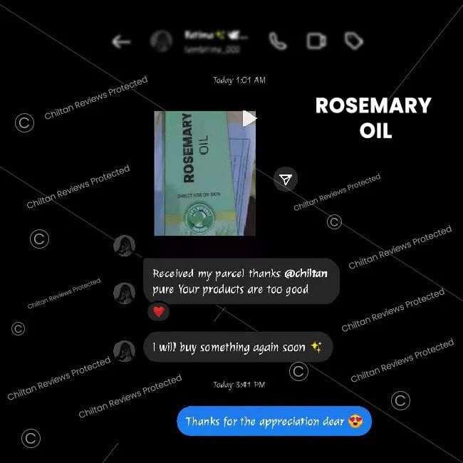 Rosemary Oil – Deeply hydrates skin, aids in controlling sebum production, reduces blemishes 100% pure organic [Infused] - Image 5