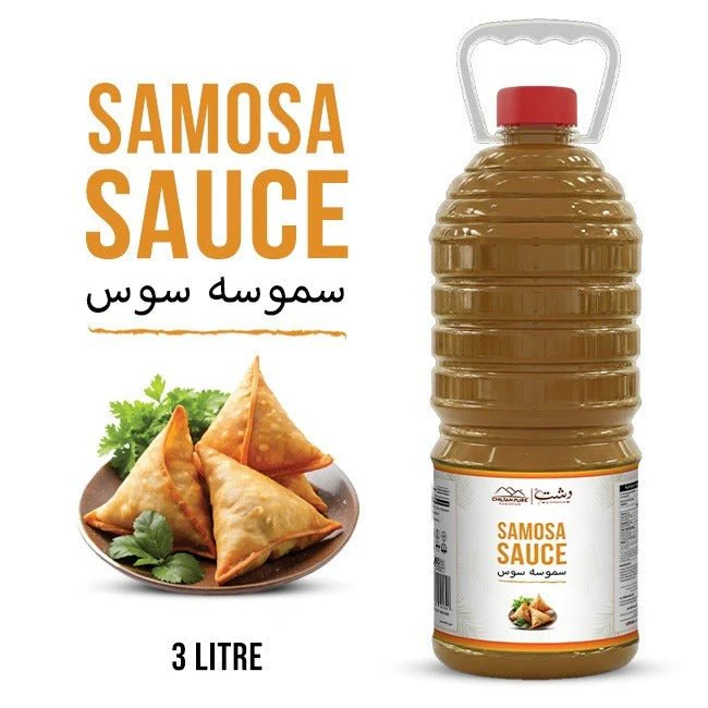Samosa Sauce 3 Liter Institutional Bulk For HORECA Family, Hotels, Restaurants, Catering ,Cafes