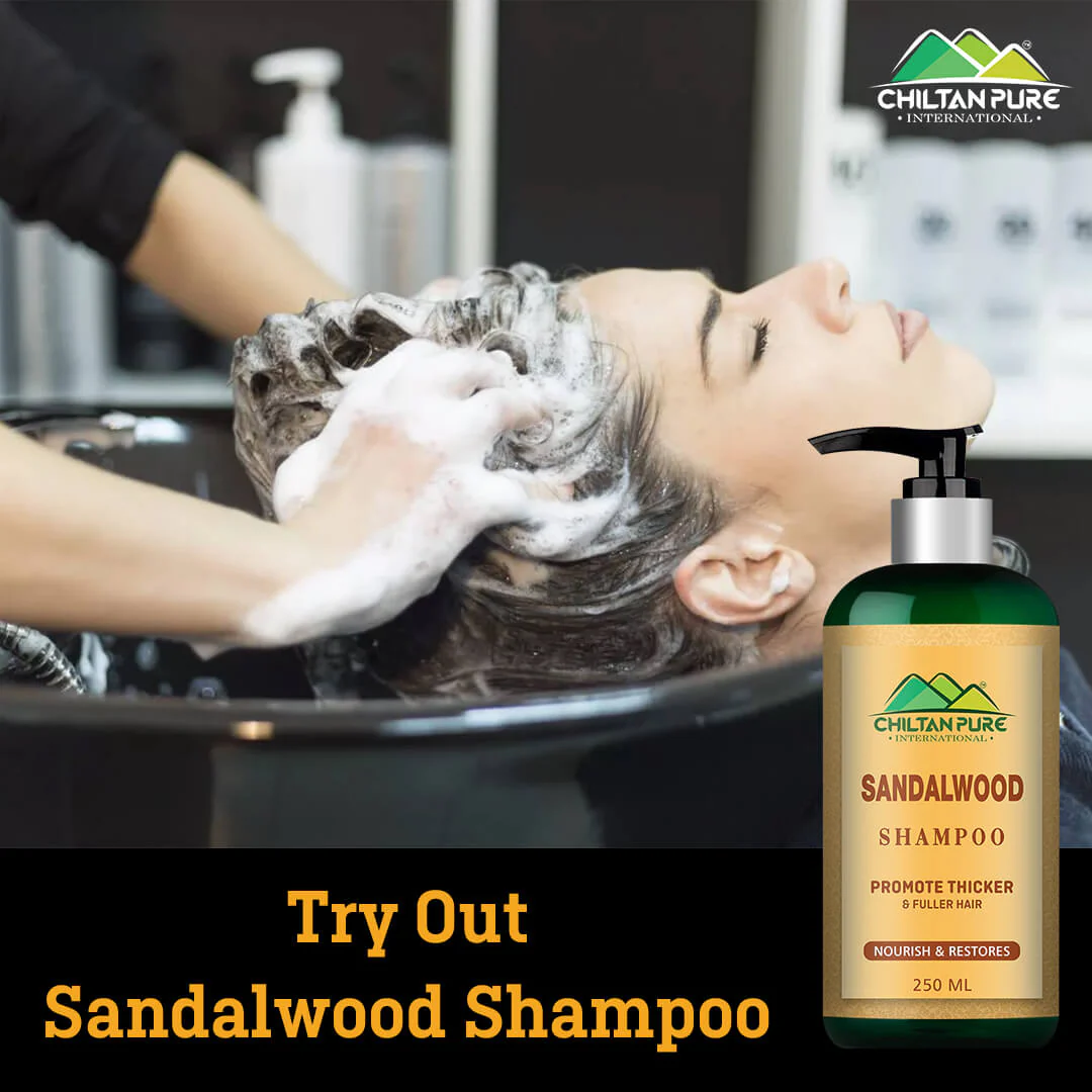 Sandalwood Shampoo – Provide Clean & Refreshed Scalp - Image 4