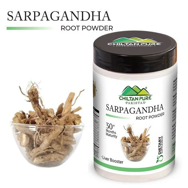 Sarpagandha Root Powder / چھوٹی چندن / Choti Chand / Gross Weight 200gm±
