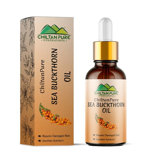 Sea Buckthorn Oil سی بکتھورن - Loaded With OMEGA 3,6,7,9 Anti Aging Properties Best For Blemishes & Hair Loss