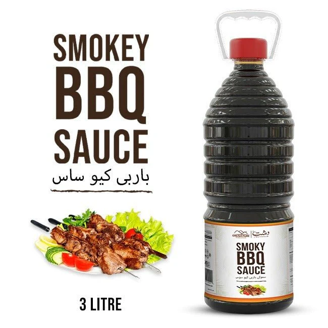 Smokey BBQ Sauce 3 Liter Institutional Bulk For HORECA Family, Hotels, Restaurants, Catering ,Cafes