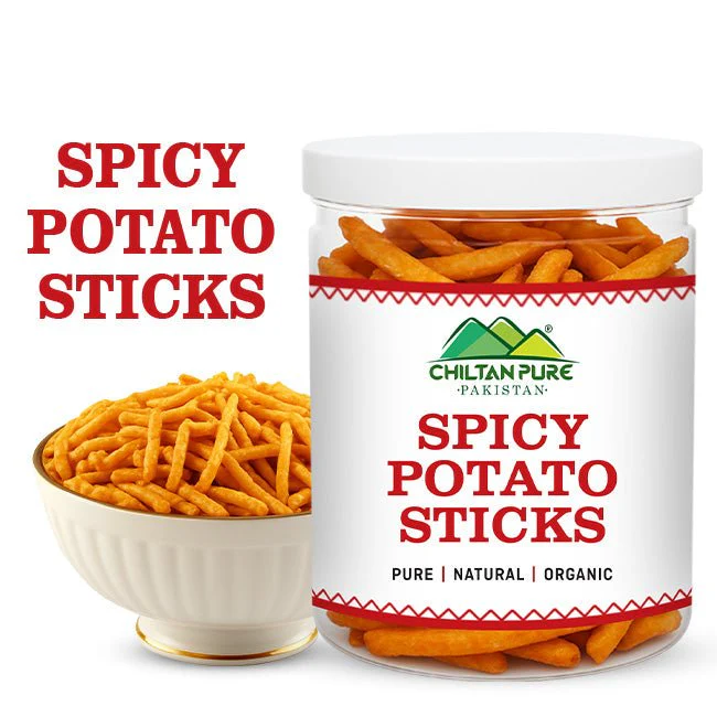 Spicy Potato Sticks / سپائسی پوٹیٹو اسٹکس