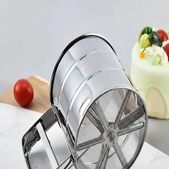 Stainless Steel Flour Strainer - Image 4