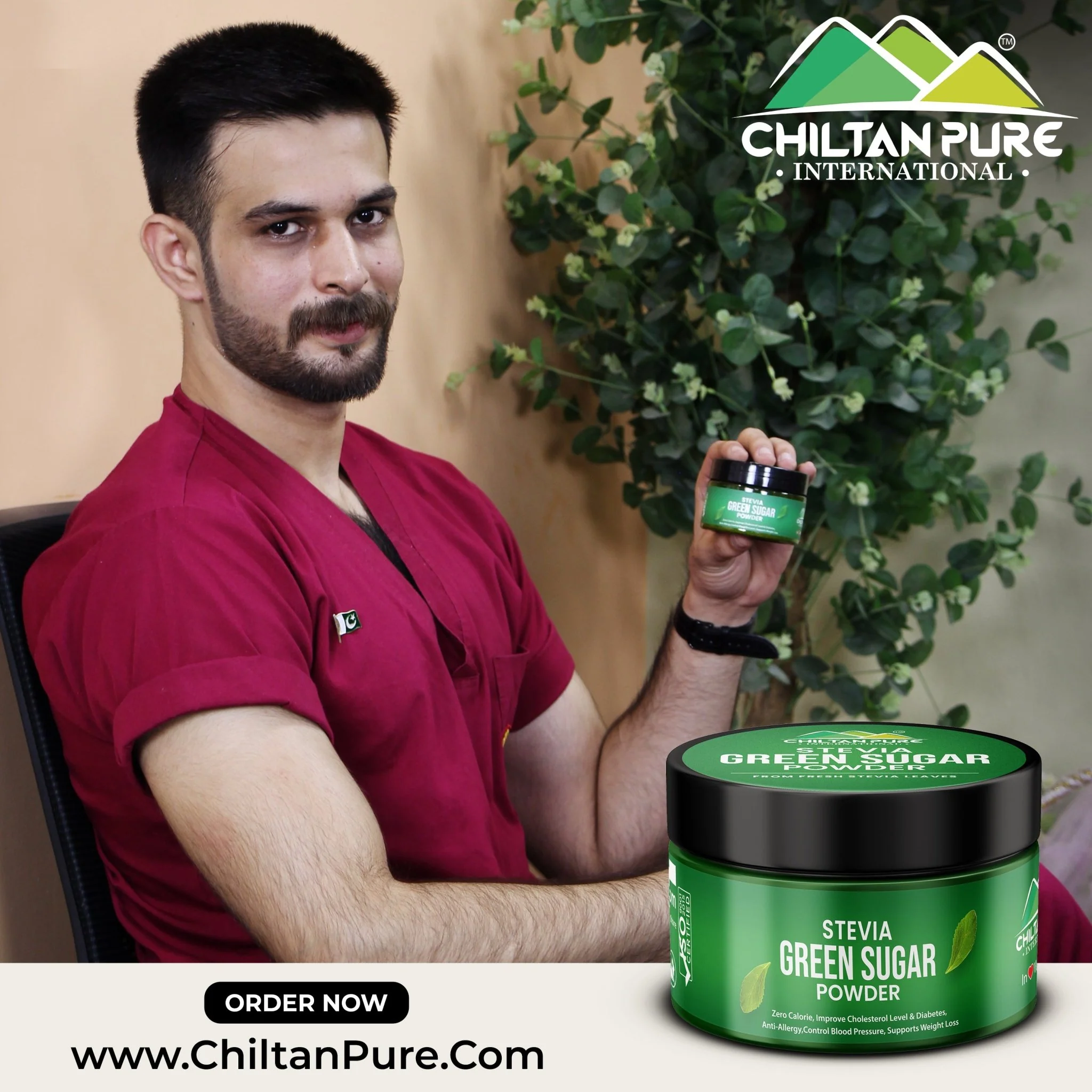 Stevia Green Sugar Powder – Nature’s Sweetness Without Calories for a Healthier Lifestyle - Image 5