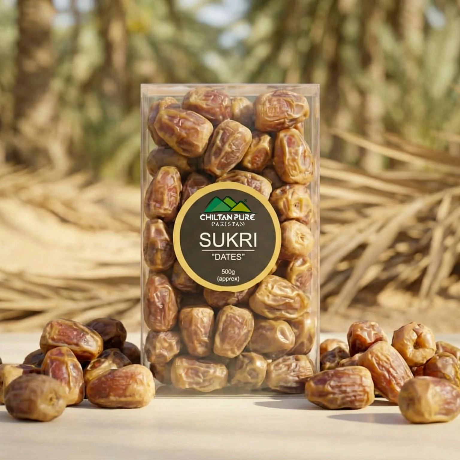 Sukri Dates / Khajoor / سکری کھجور / Naturally Sweet Traditional Dates - Image 2