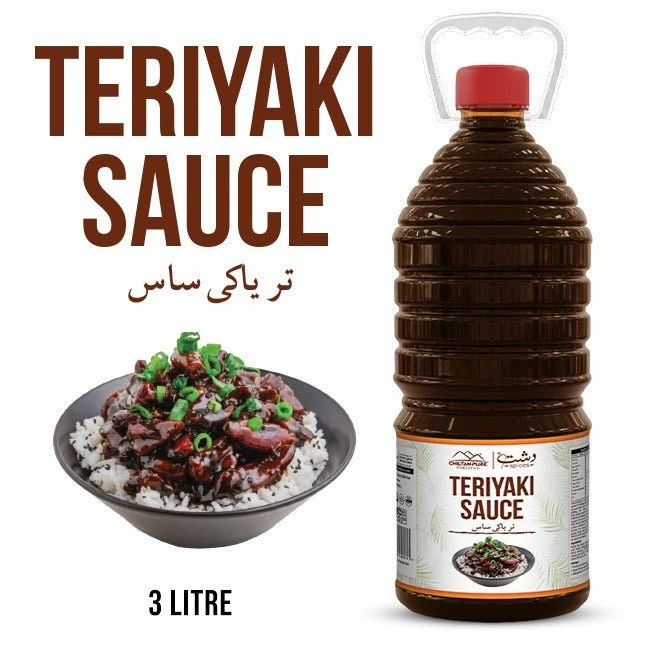 Teriyaki Sauce 3 Liter Institutional Bulk For HORECA Family, Hotels, Restaurants, Catering ,Cafes