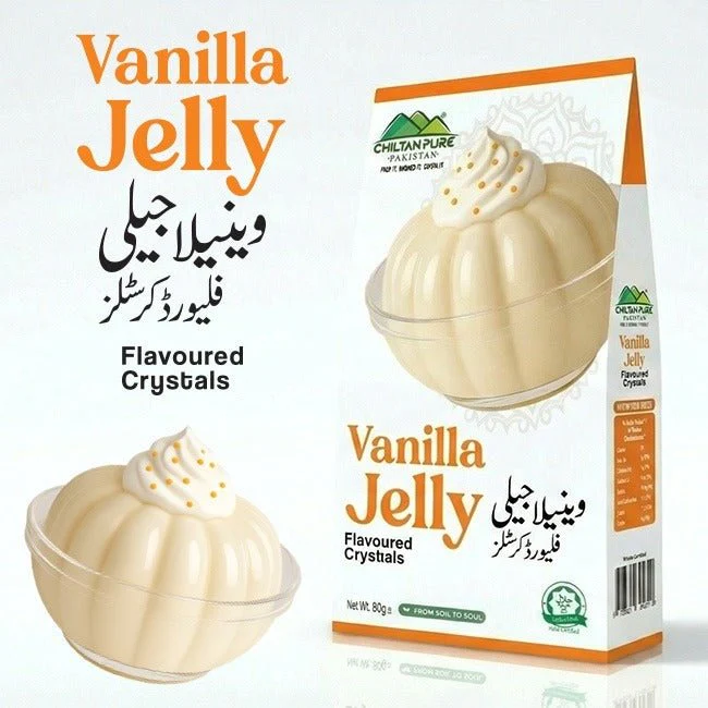 Vanilla Jelly / Crystal Jelly Vanilla 80±gm