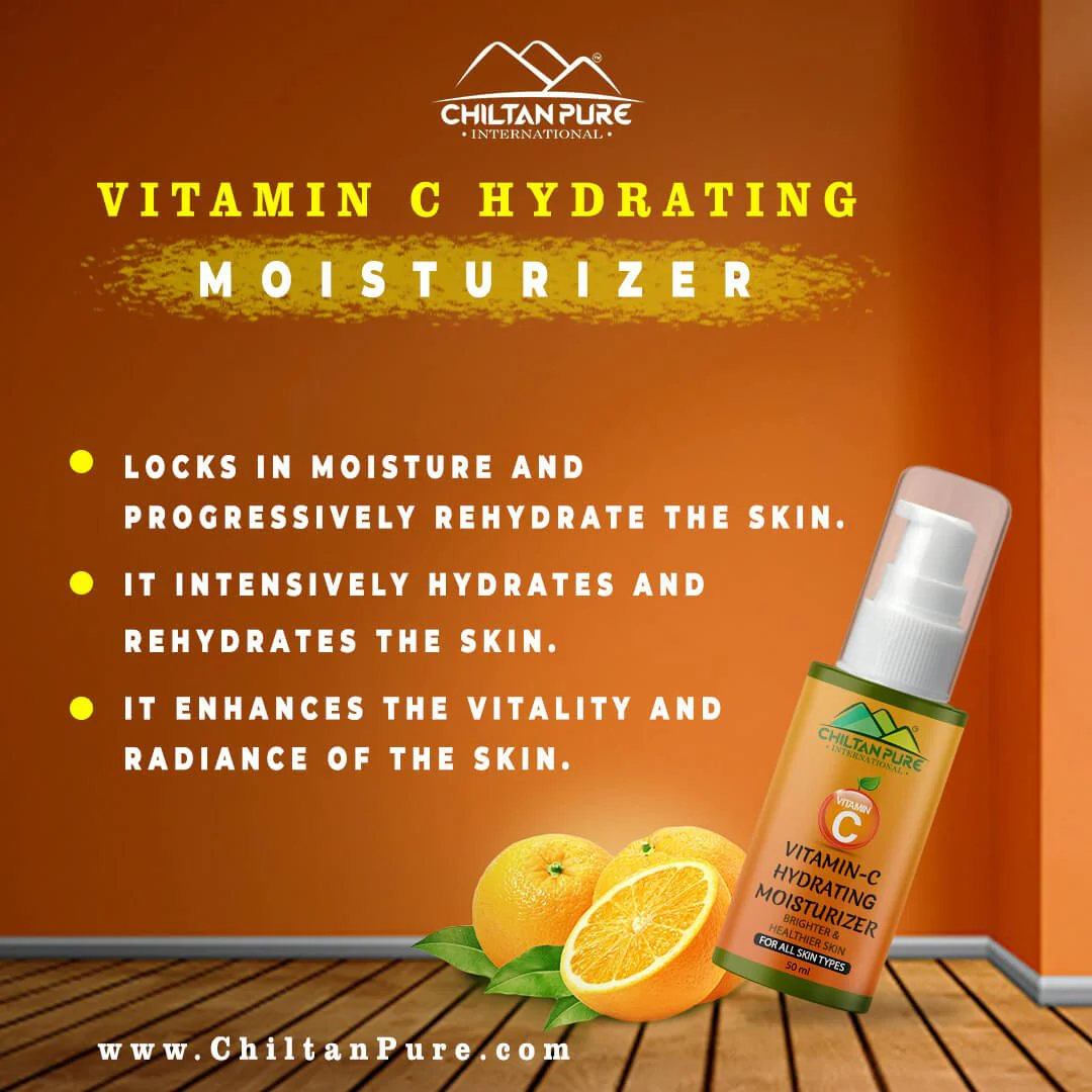 Vitamin C š Moisturizer - Protect Against Sun Damage, Brightens Complexion, Prevent Skin sagging - Image 3
