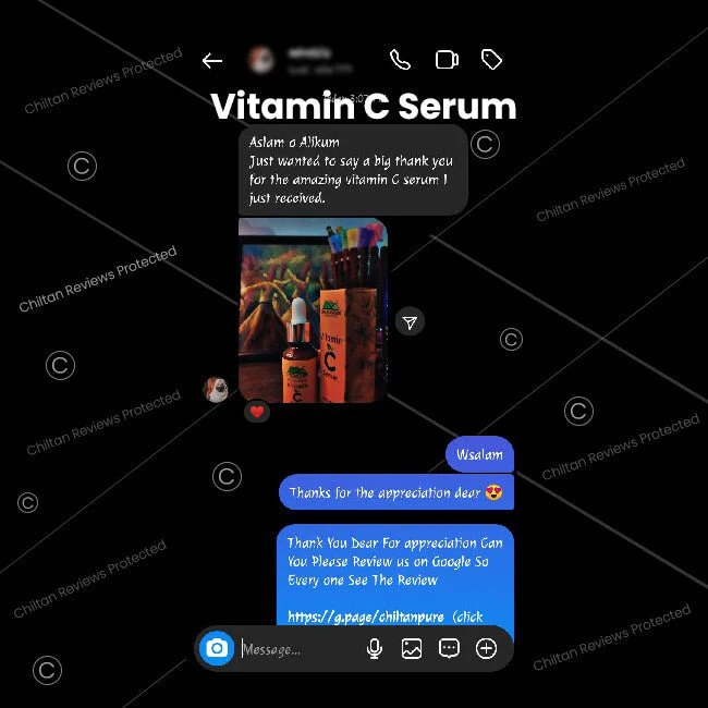 Vitamin C Serum 🍊 for Face (وٹامن سی سیرم) - Best for Reducing Wrinkles, lines & Dark Circles also Promotes Shiny and Healthier Skin - Image 17