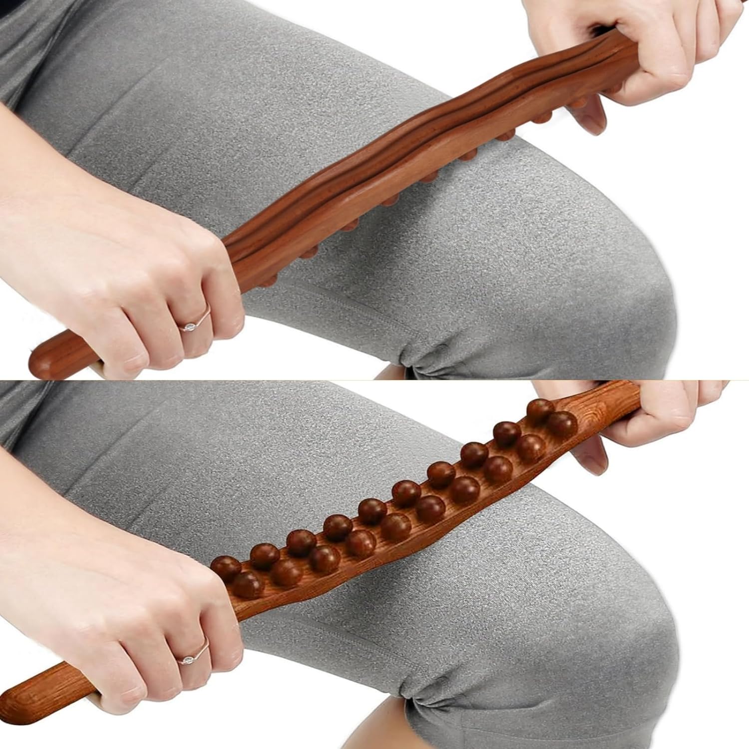 Wood Therapy Massage Stick / Tools Guasha Massage Wooden Roller - Image 6