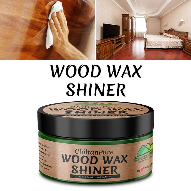 Wood Wax Shiner 🌲 Enhances Color of Wood Surface, Protects Against Dirt, and Give Shine