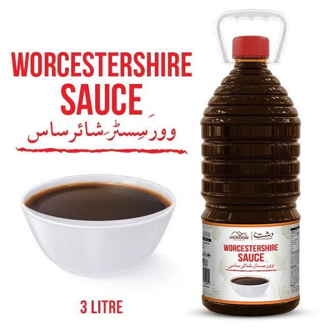 Worcestershire Sauce 3 Liter Institutional Bulk For HORECA Family, Hotels, Restaurants, Catering ,Cafes